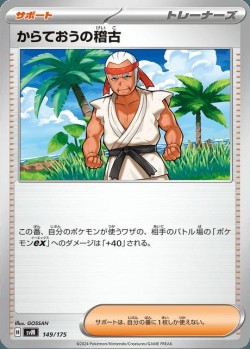 Carte Pokémon: Entraînement de Karatéka