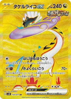 Carte Pokémon: Ire-Foudre ex