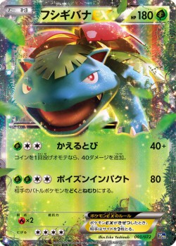 Carte Pokémon: Florizarre EX
